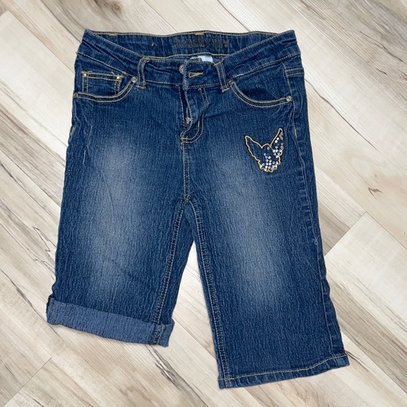 Bermuda jean shorts size 12 - Picture 1 of 4